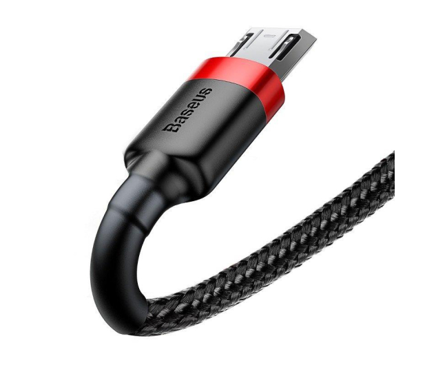 BASEUS Kabel USB-A - microUSB 3m (w oplocie) CAMKLF-H91 - 1066973 - zdjęcie 4